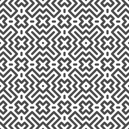 Abstract seamless diagonal cross square shapes pattern. Abstract geometric pattern for various design purposes. vector
