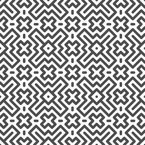 Abstract seamless diagonal cross square shapes pattern. Abstract geometric pattern for various design purposes. vector