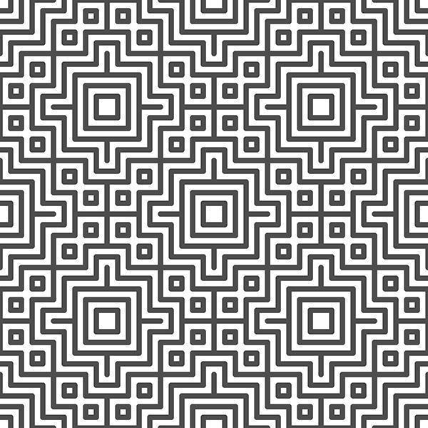 Abstract seamless centered square shapes pattern. Abstract geometric pattern for various design purposes. vector