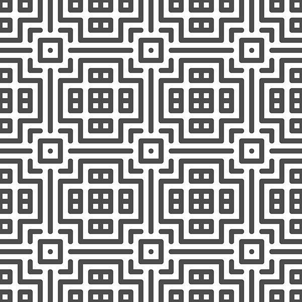 Abstract seamless cross square shapes pattern. Abstract geometric pattern for various design purposes. vector