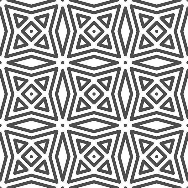 Abstract seamless parallelogram square triangle shapes pattern. Abstract geometric pattern for various design purposes. vector