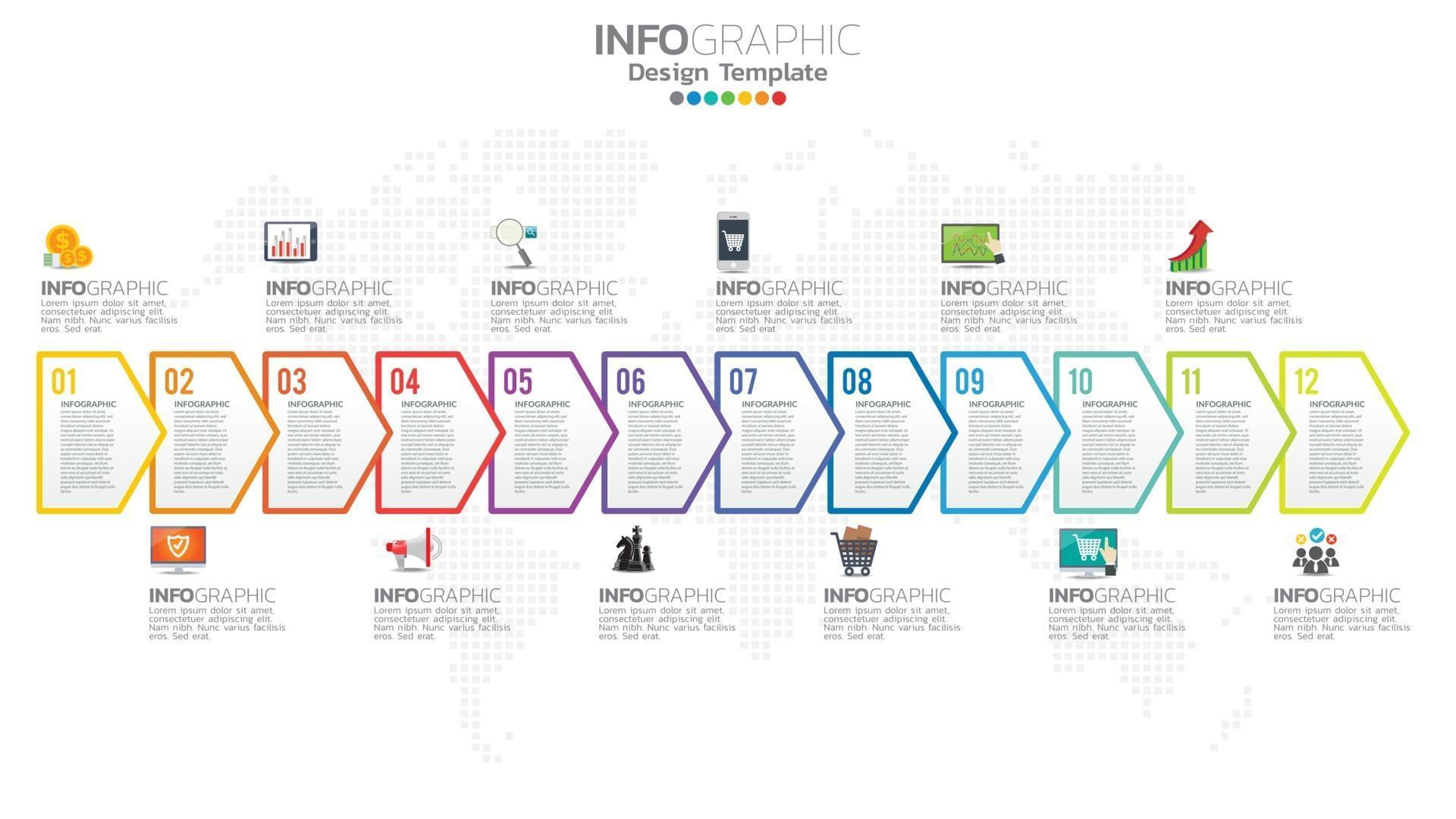 12-month-timeline-powerpoint-template-free