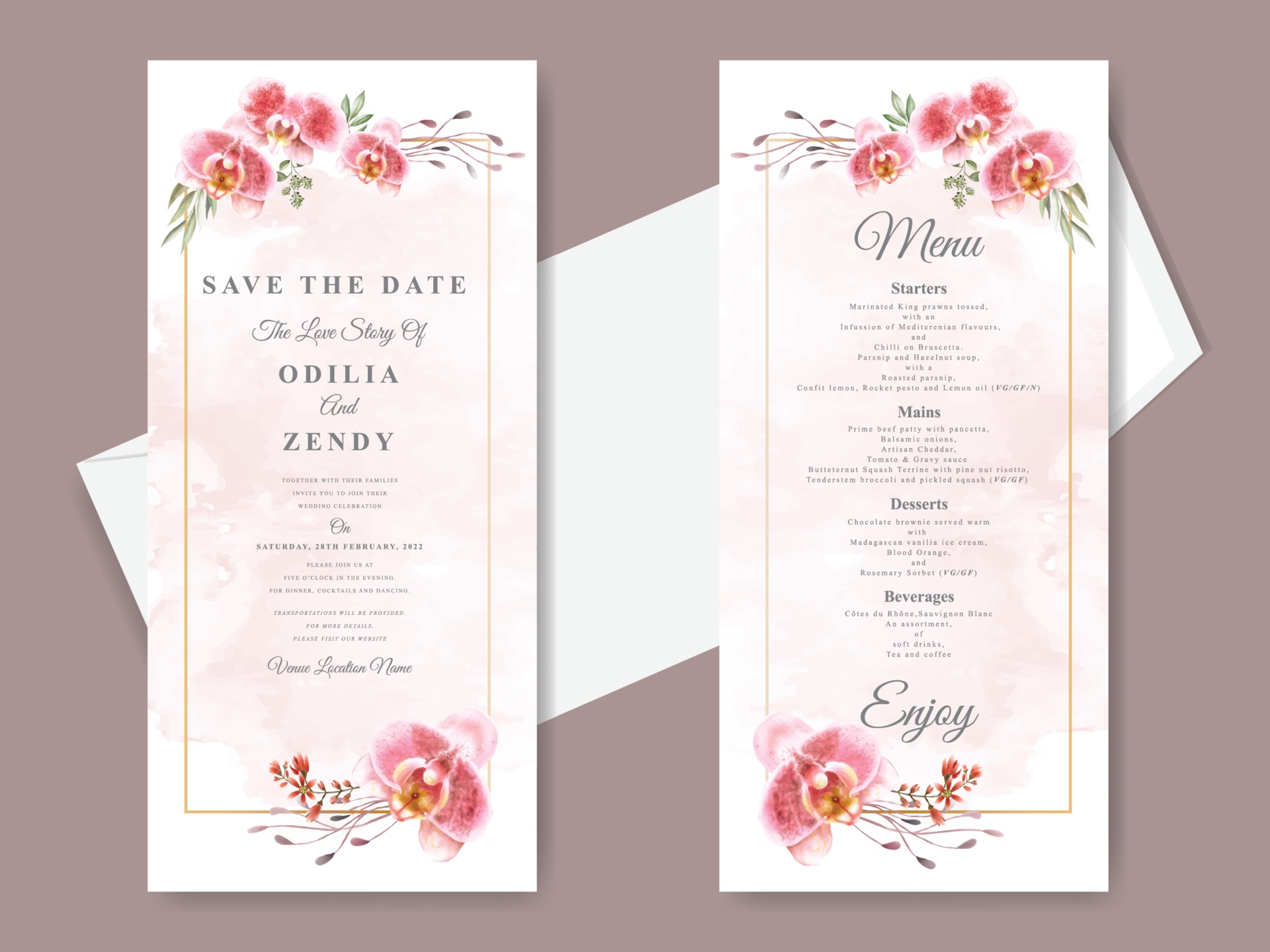 Vector Wedding Invitation Cards | Download Free Templates at Vecteezy!