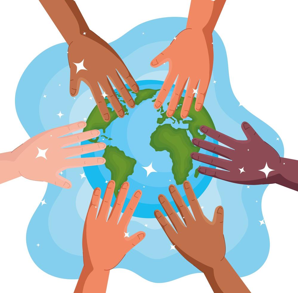 Global handwashing day banner vector