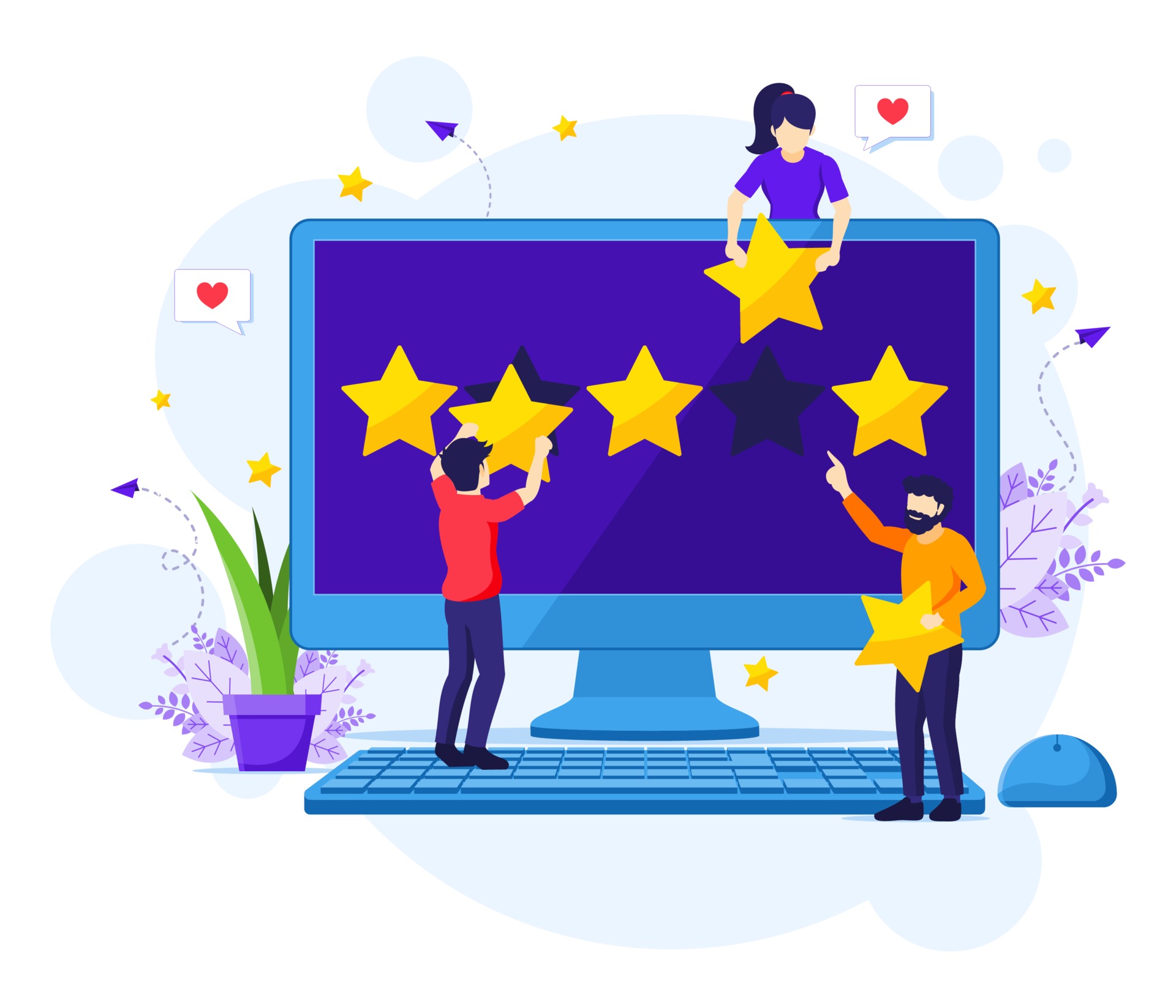 Customer Reviews Concept People Giving Five Stars Rating And Review Positive Feedback Customer Service And User Experience Flat Vector Illustration Download Free Vectors Clipart Graphics Vector Art Customer Reviews Concept People Giving Five Stars Rating And Review Positive Feedback Customer Service And User Experience Flat Vector Illustration Download Free Vectors Clipart Graphics Vector Art