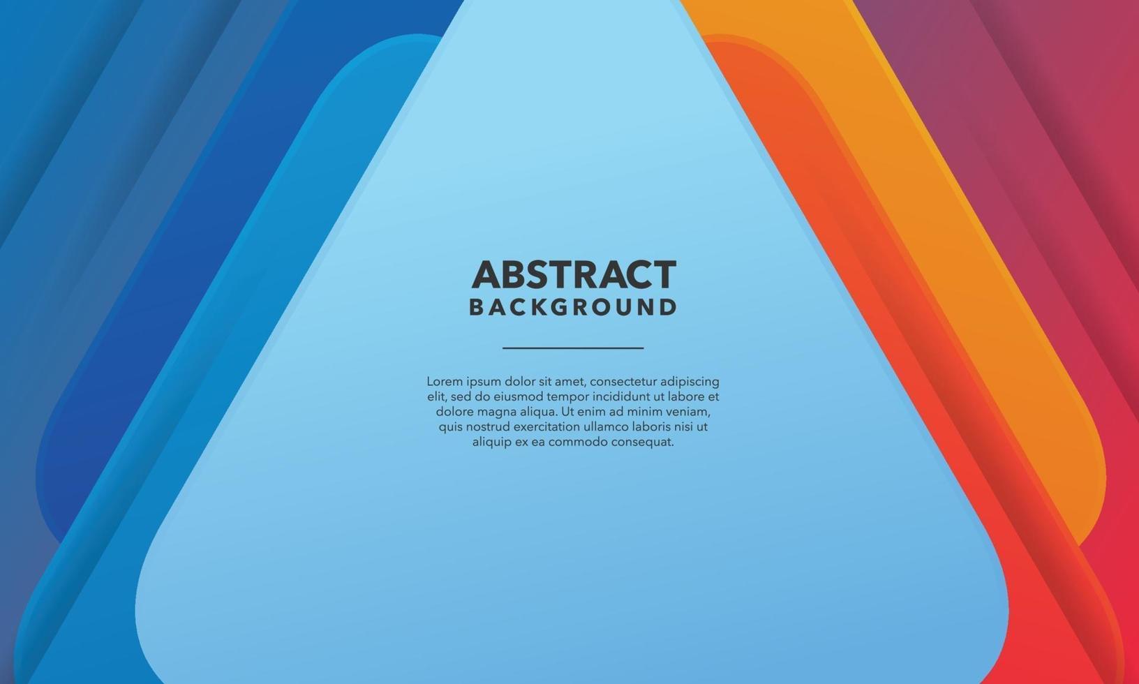 colorful abstract background design vector