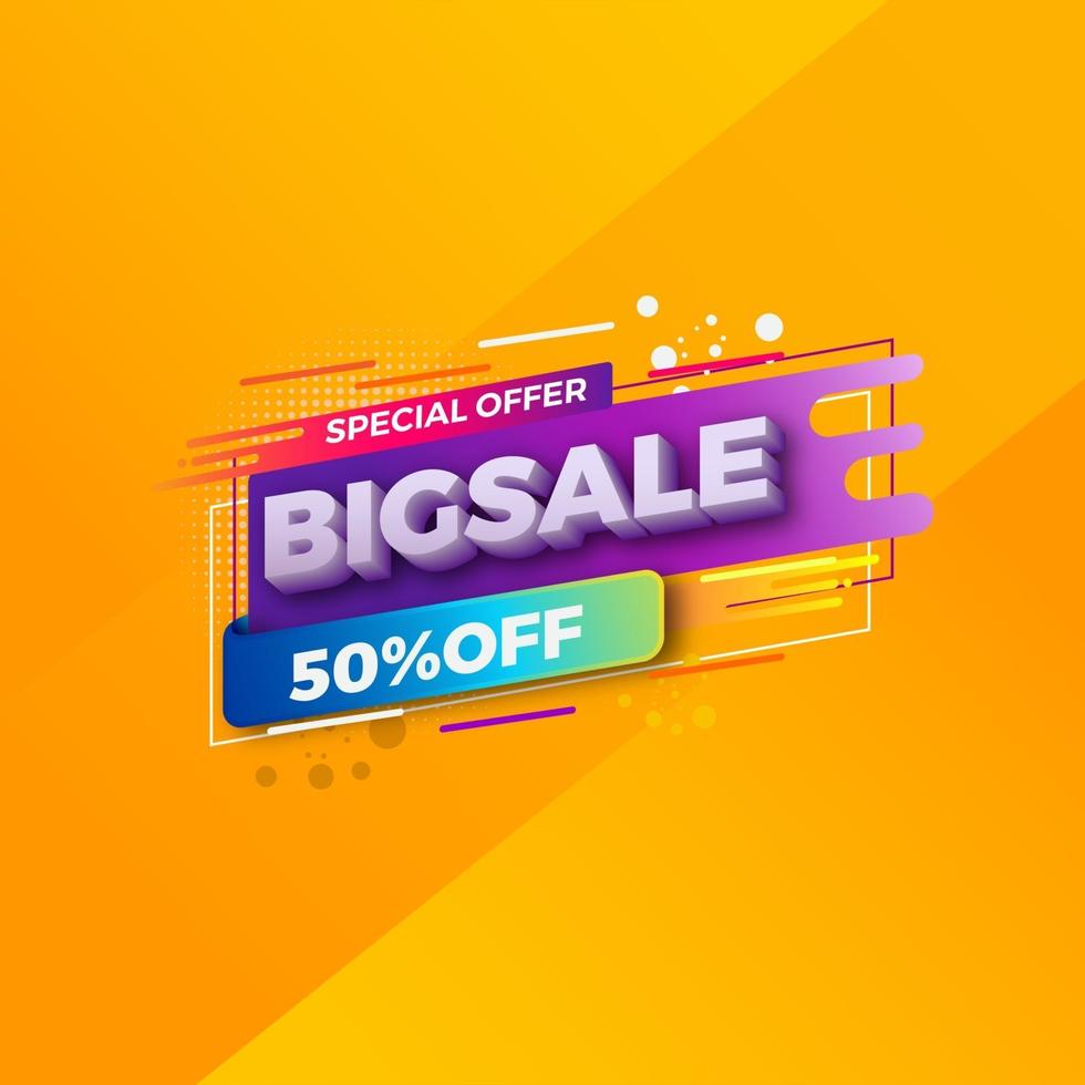 special offer banner sale promotion web market poster vector file