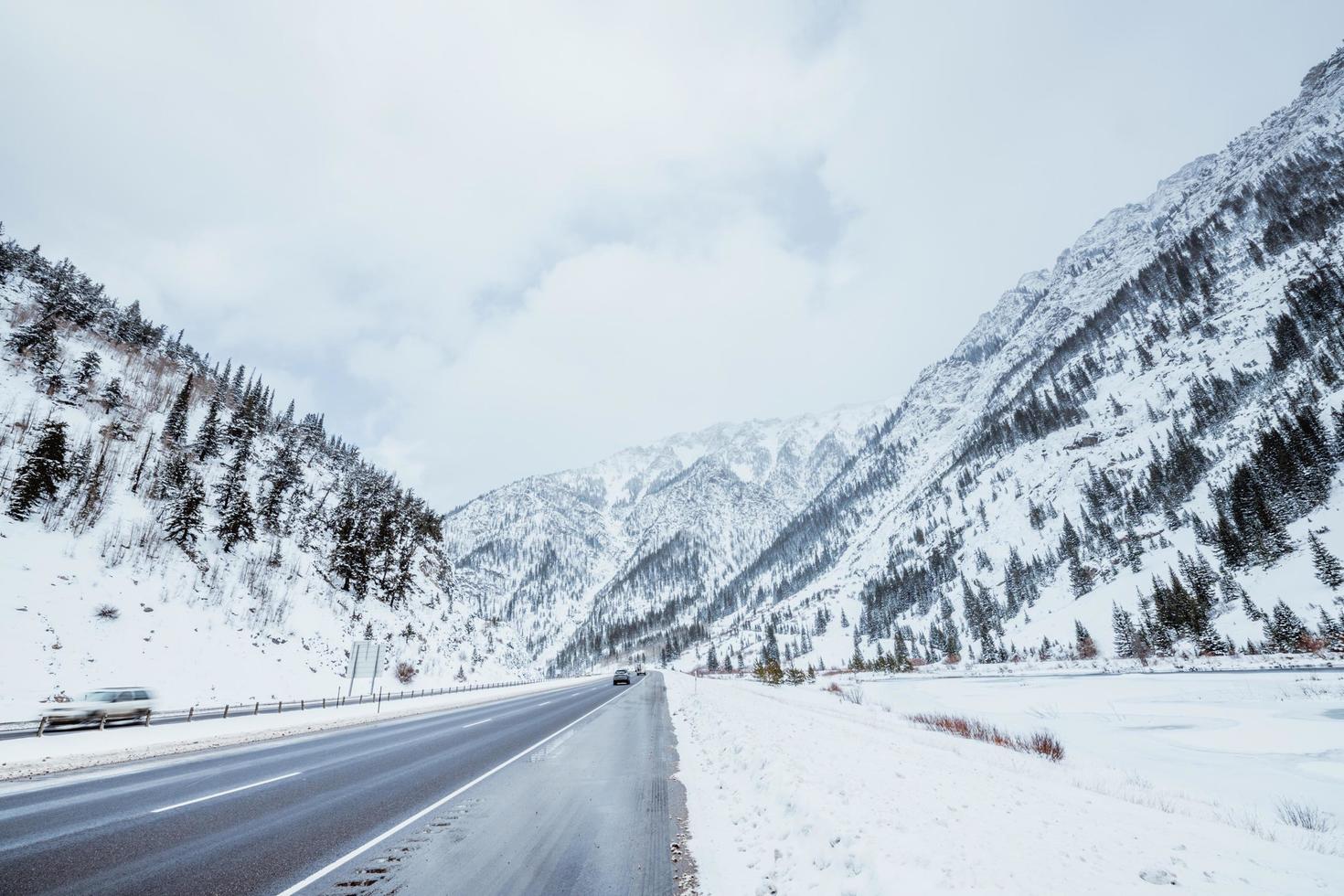 invierno en colorado springs foto