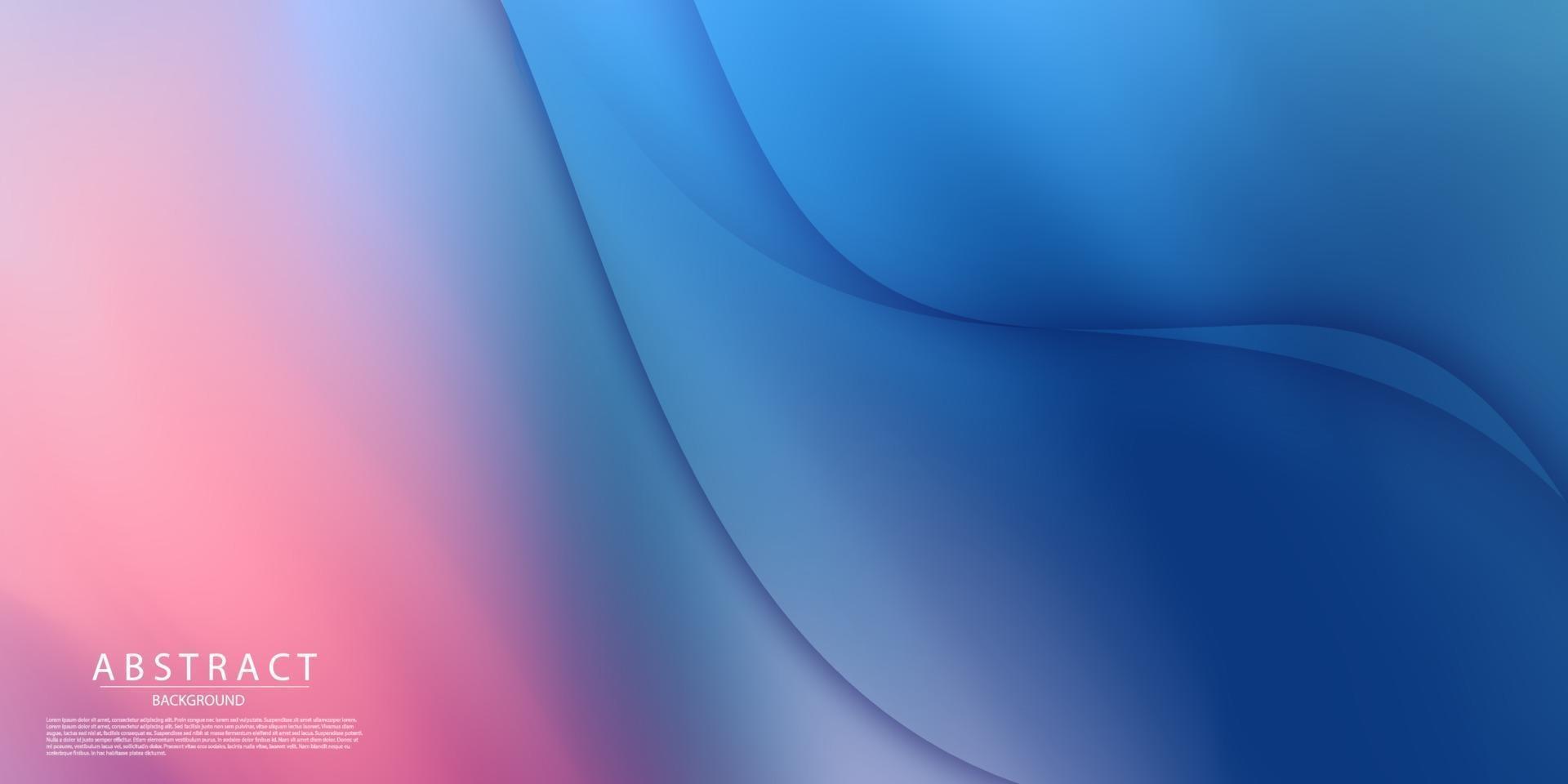 Abstract Pastel wave gradient concept for your graphic design, background or wallpaper vector