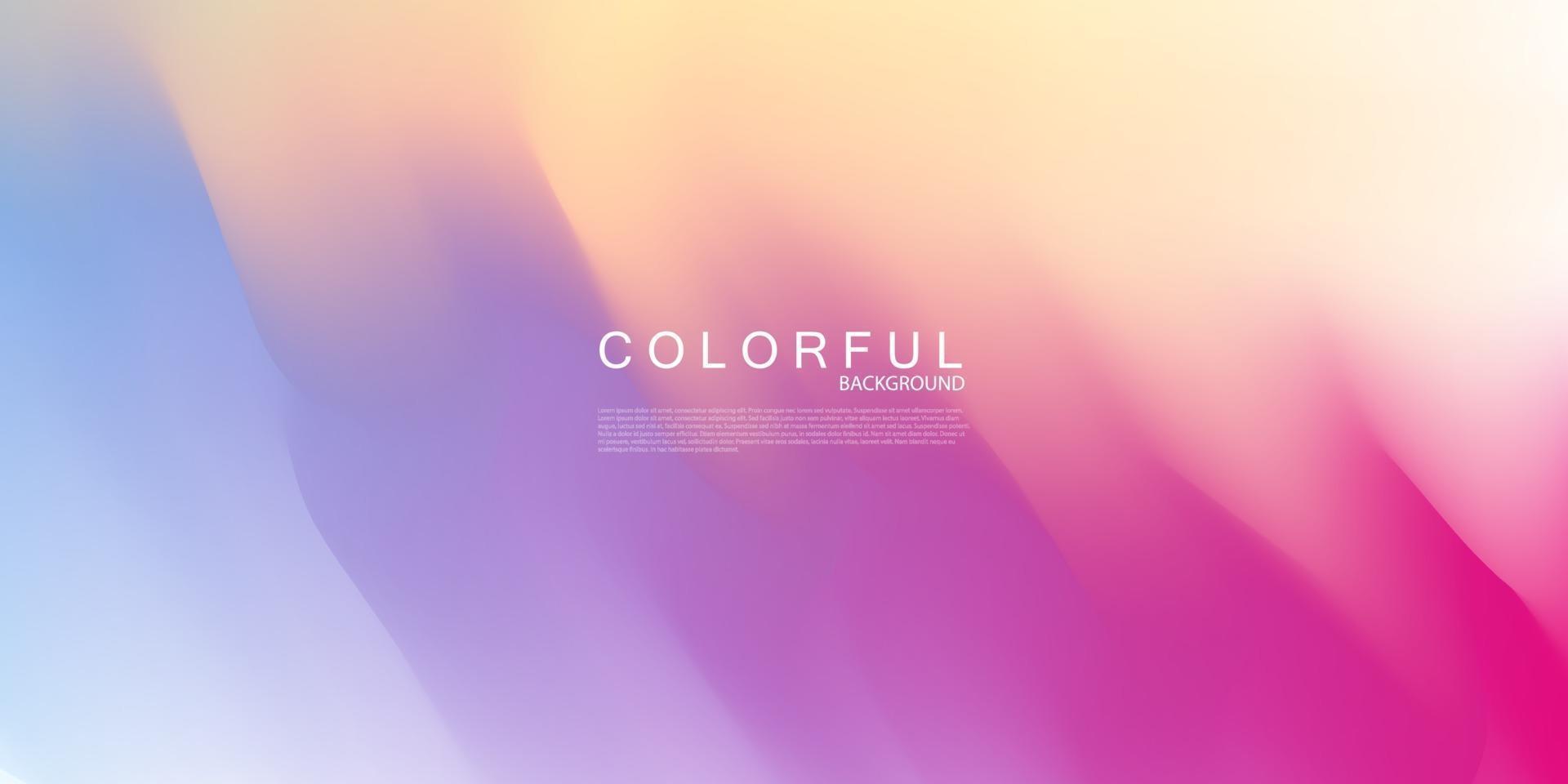 Abstract Pastel gradient concept for your graphic design, background or wallpaper vector