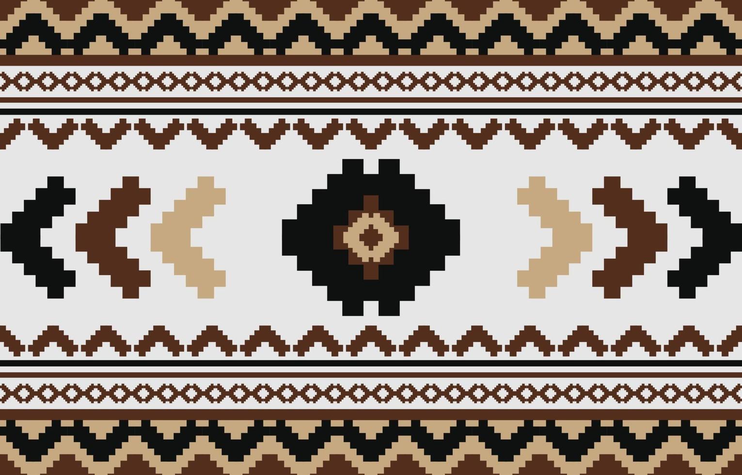 Geometric ethnic pattern traditional Design for background,carpet,wallpaper,clothing,wrapping,batik,fabric,sarong vector