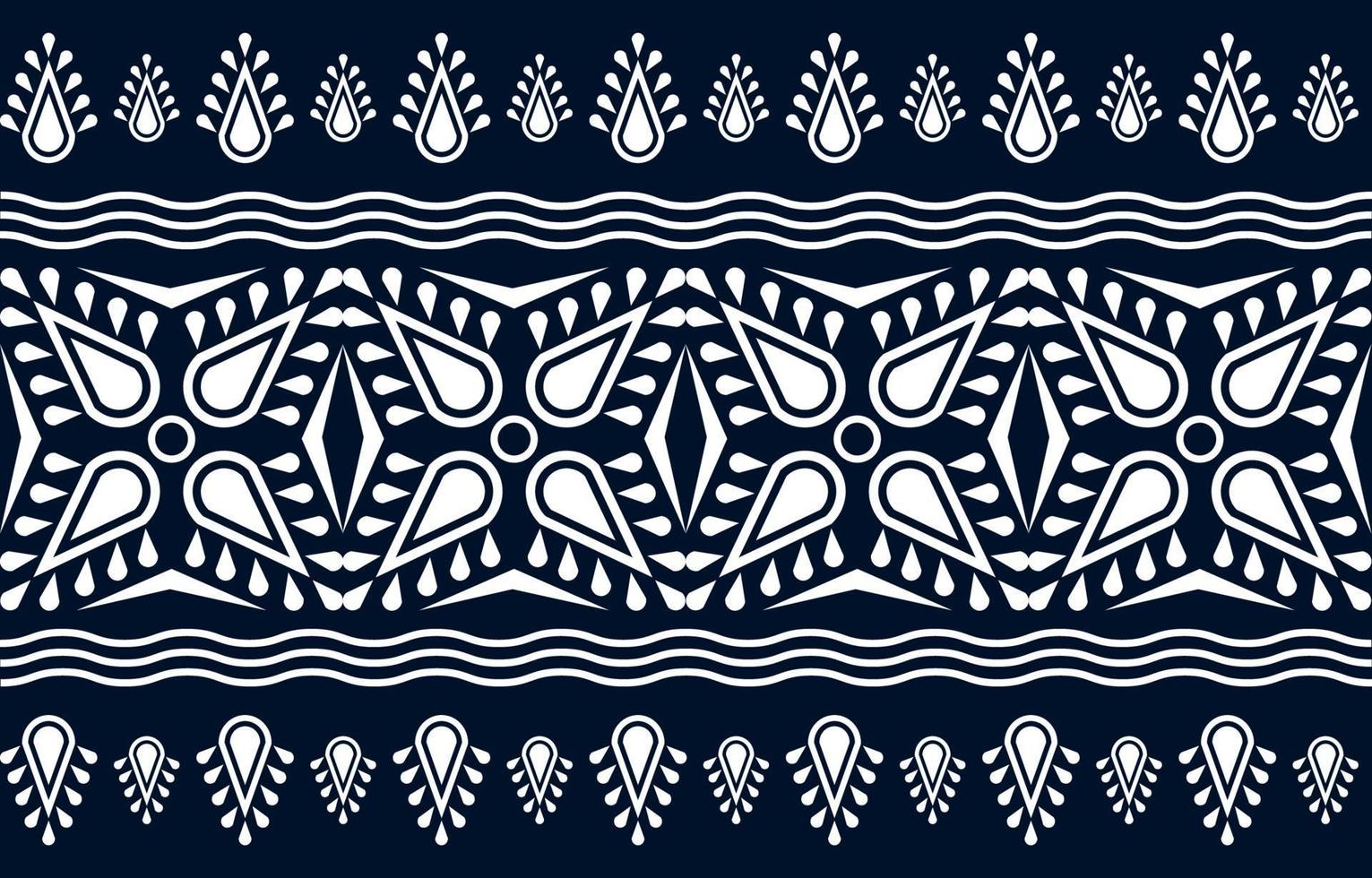 Geometric ethnic pattern traditional Design for background,carpet,wallpaper,clothing,wrapping,batik,fabric,sarong vector