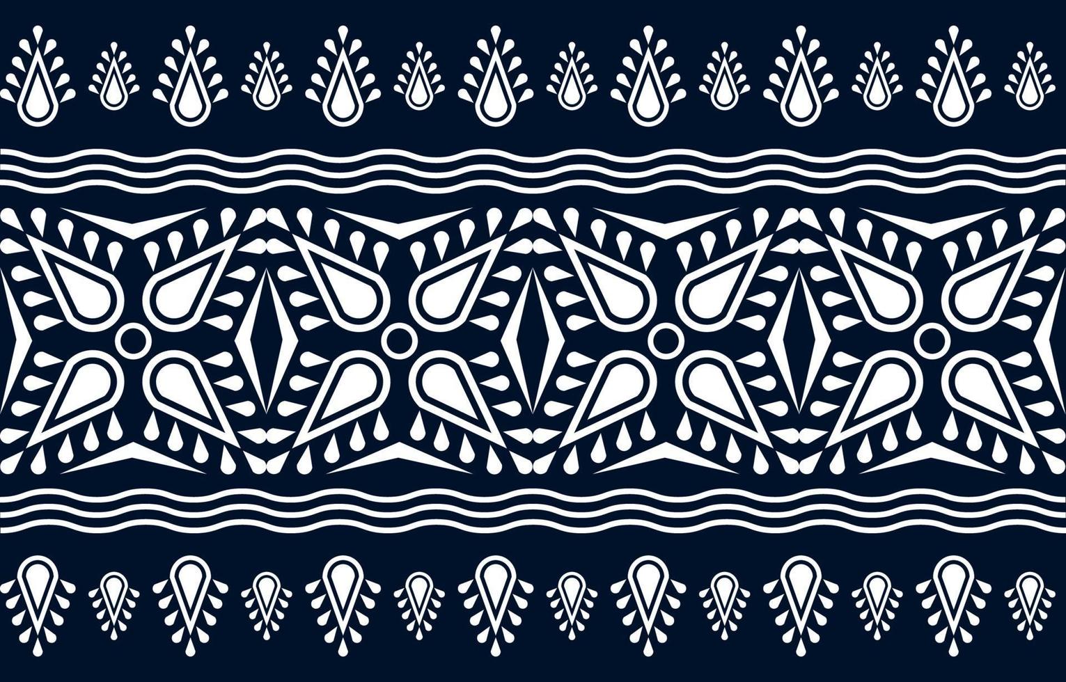 diseño tradicional de patrón étnico geométrico para fondo, alfombra, papel tapiz, ropa, envoltura, batik, tela, pareo vector