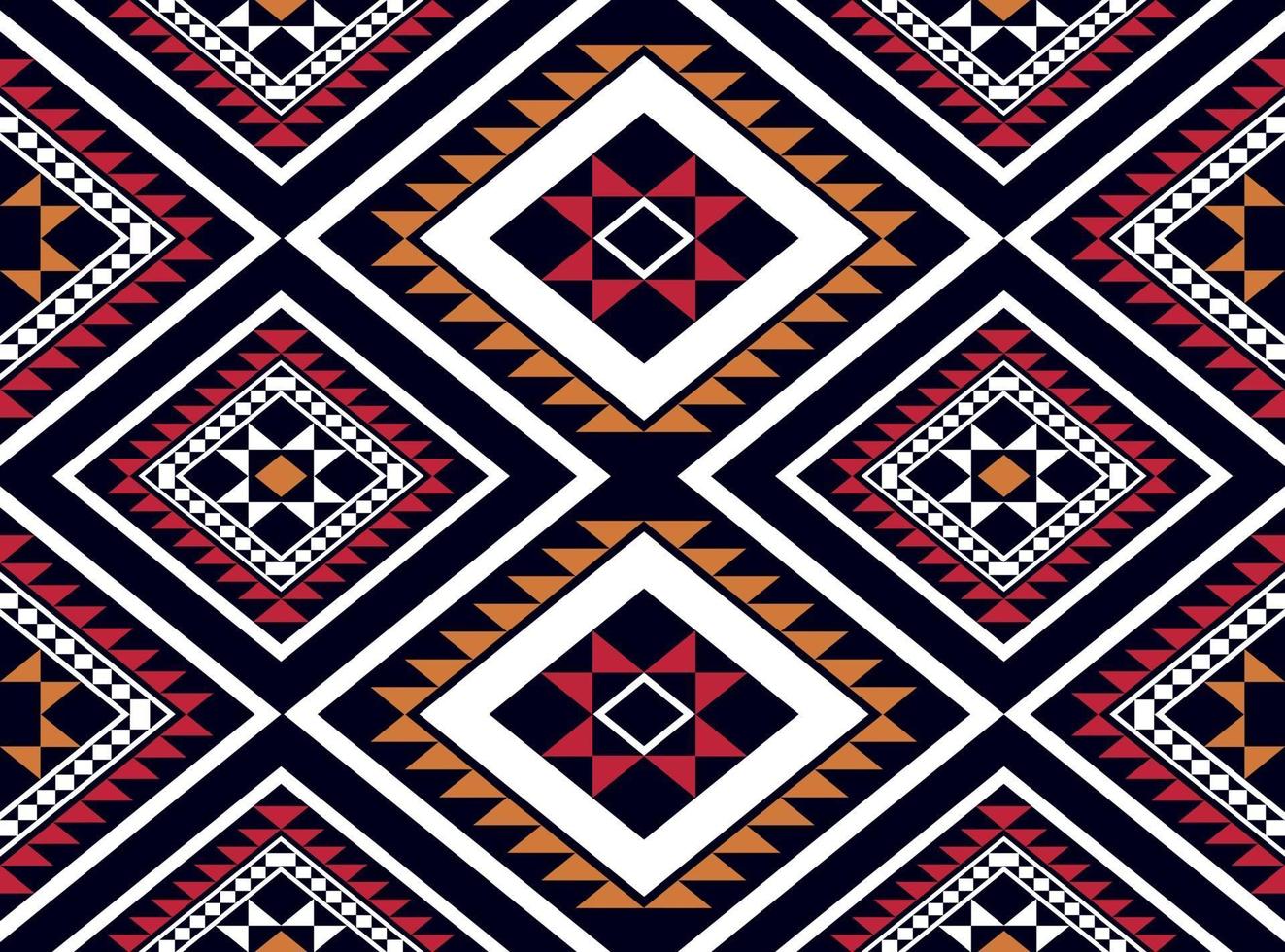 Geometric ethnic pattern traditional Design for background,carpet,wallpaper,clothing,wrapping,batik,fabric,sarong vector