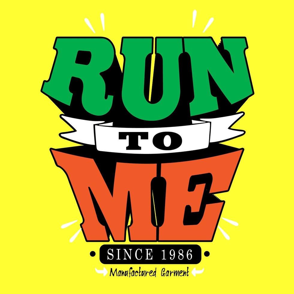 Typography t-shirt design vector