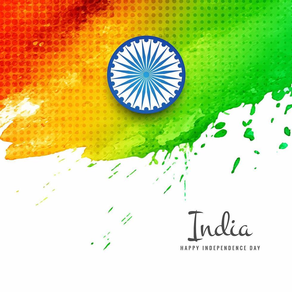 Indian Republic Day celebration vector