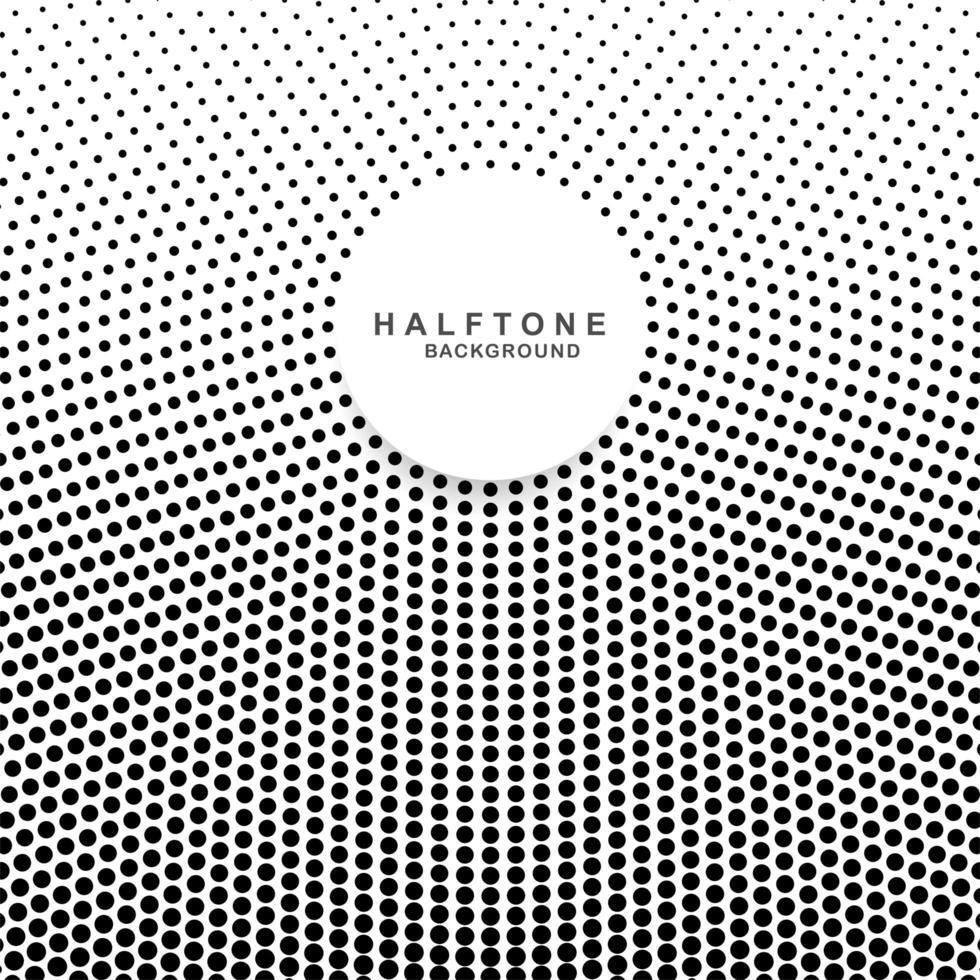 Halftone fade gradient background vector