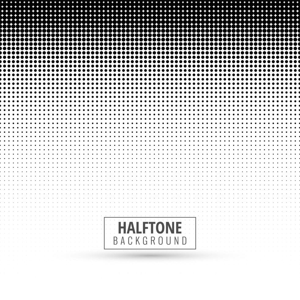 Grey abstract halftone background vector