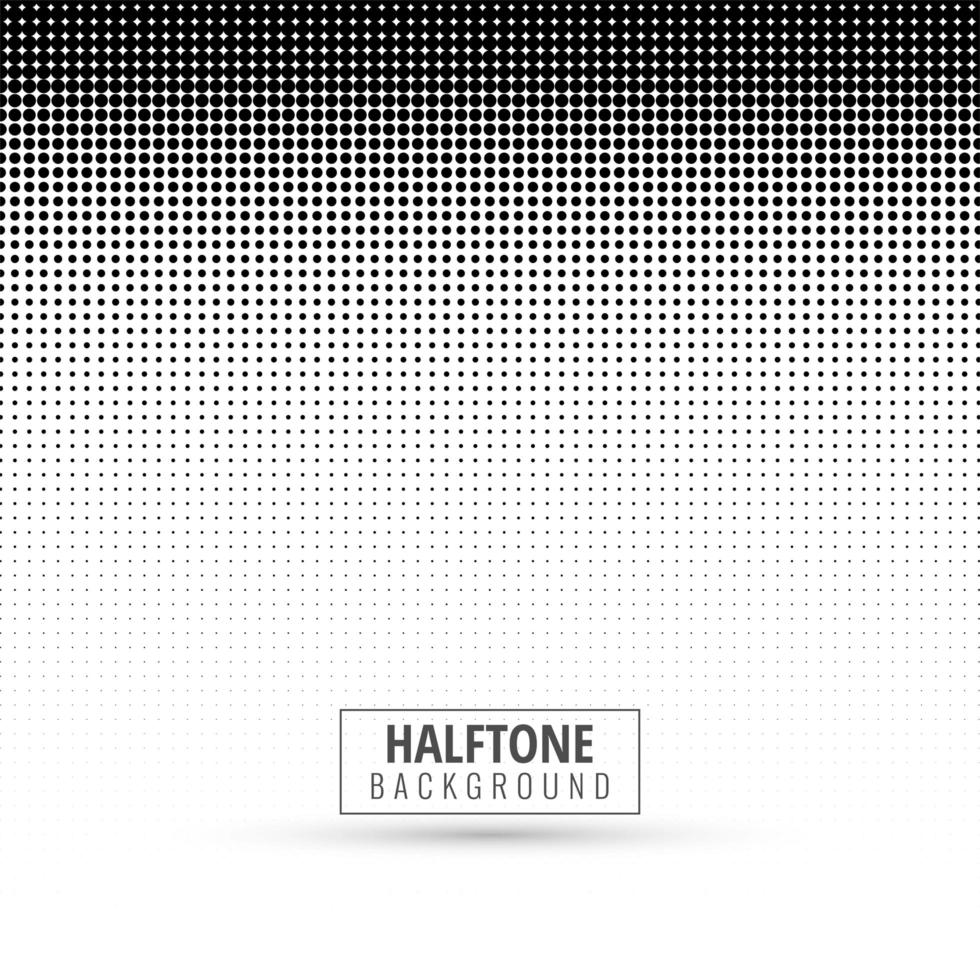 Grey abstract halftone background vector