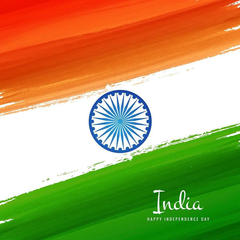 Fondo de concepto de bandera india vector