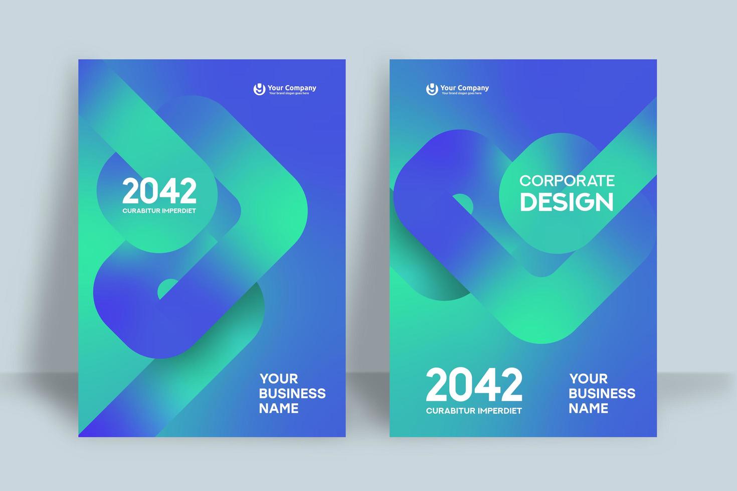 Business Book Cover Design Template vector