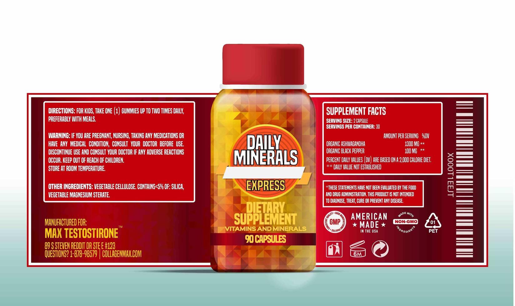Bottle label, Package template design, Label design, mock up design label template vector