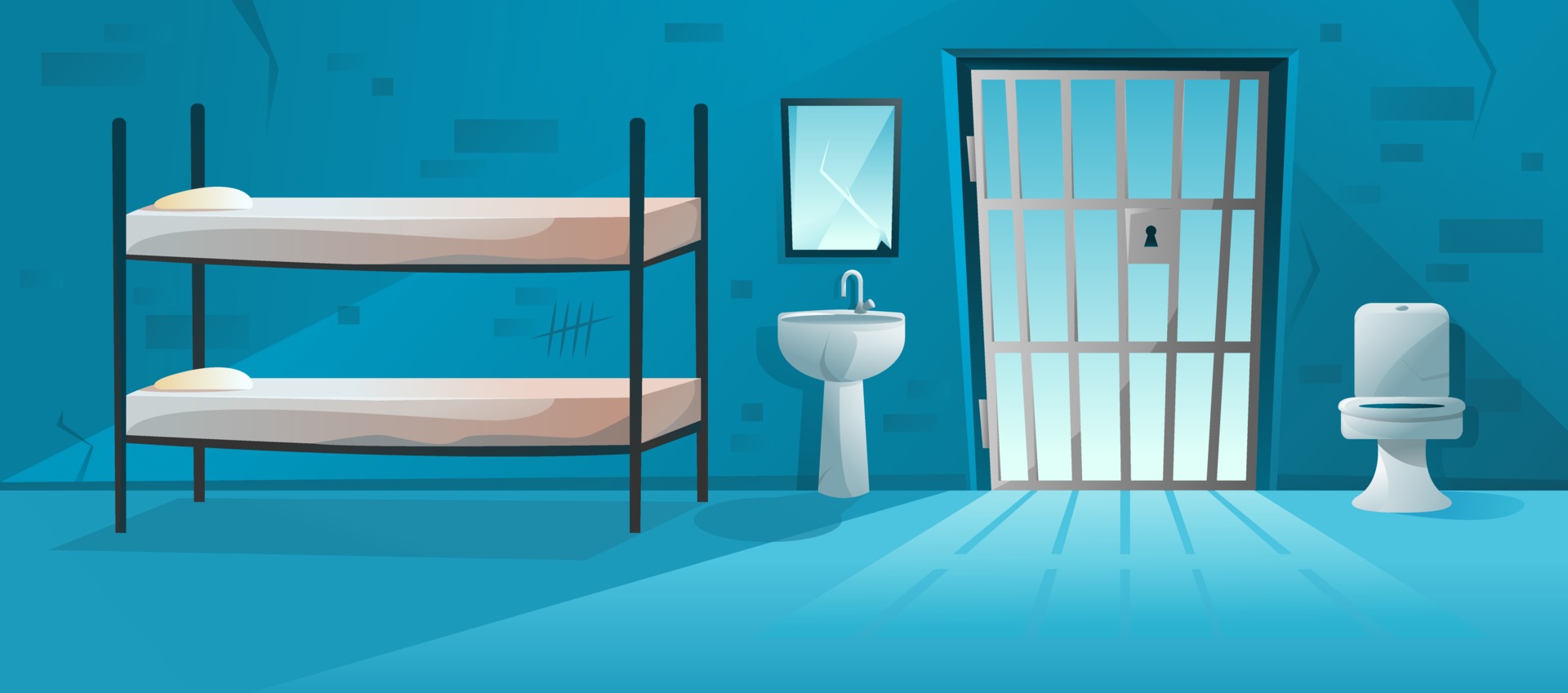 Prison Cell Vector Art, Icons, and Graphics for Free Download