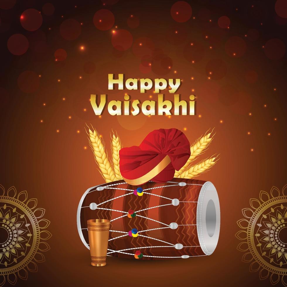 Punjabi festival Vaisakhi background 2048245 Vector Art at Vecteezy