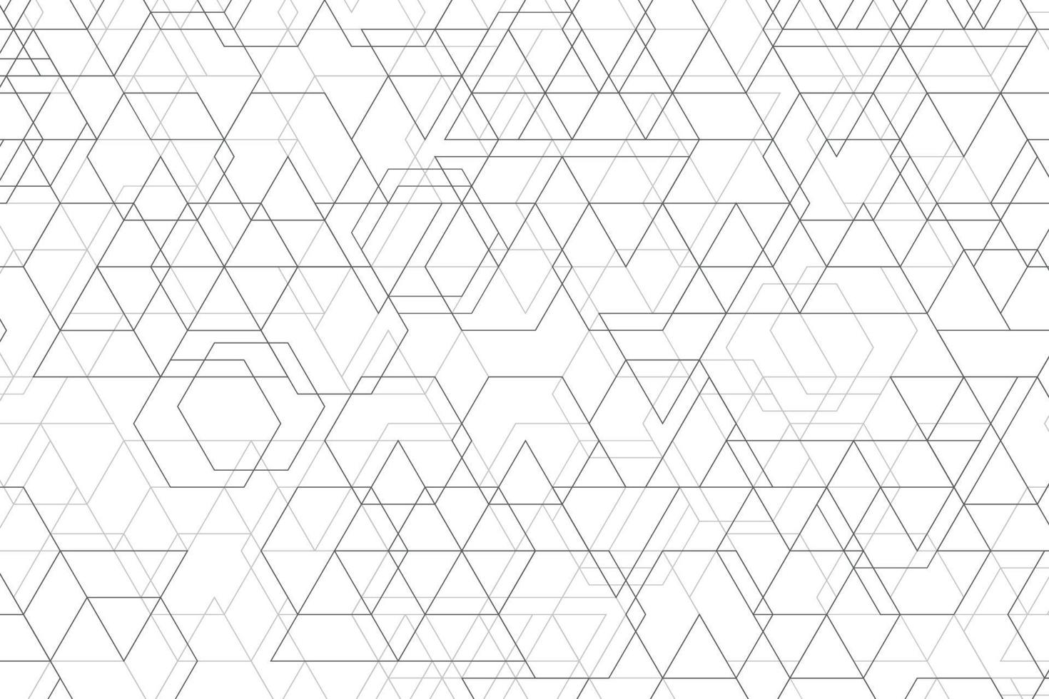 Abstract geometric pattern of black minimal line design decoration background. illustration vector