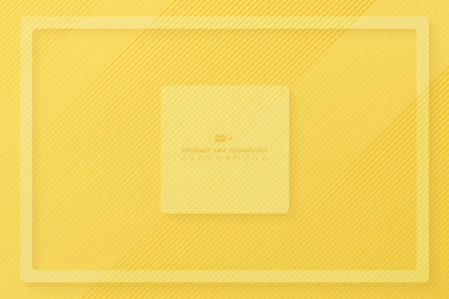 Abstract yellow stripe line pattern design background. illustration vector