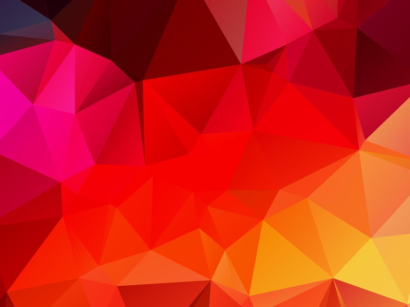 Decorative geometric triangle polygon abstract background vector