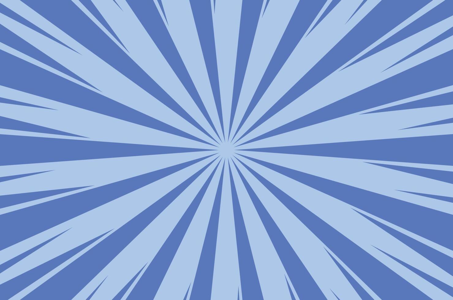 Blue abstract comic cartoon sunlight background vector