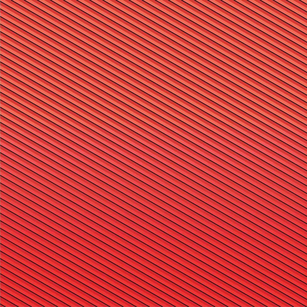 patrón de fondo abstracto, gradiente de patrón de rayas rojas vector