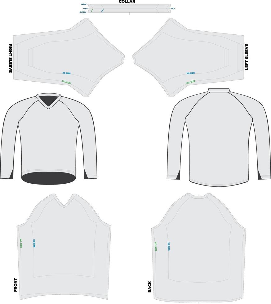 Download Trail Jersey Long Sleeve Mockups Artworks 2049699 Vector Art At Vecteezy