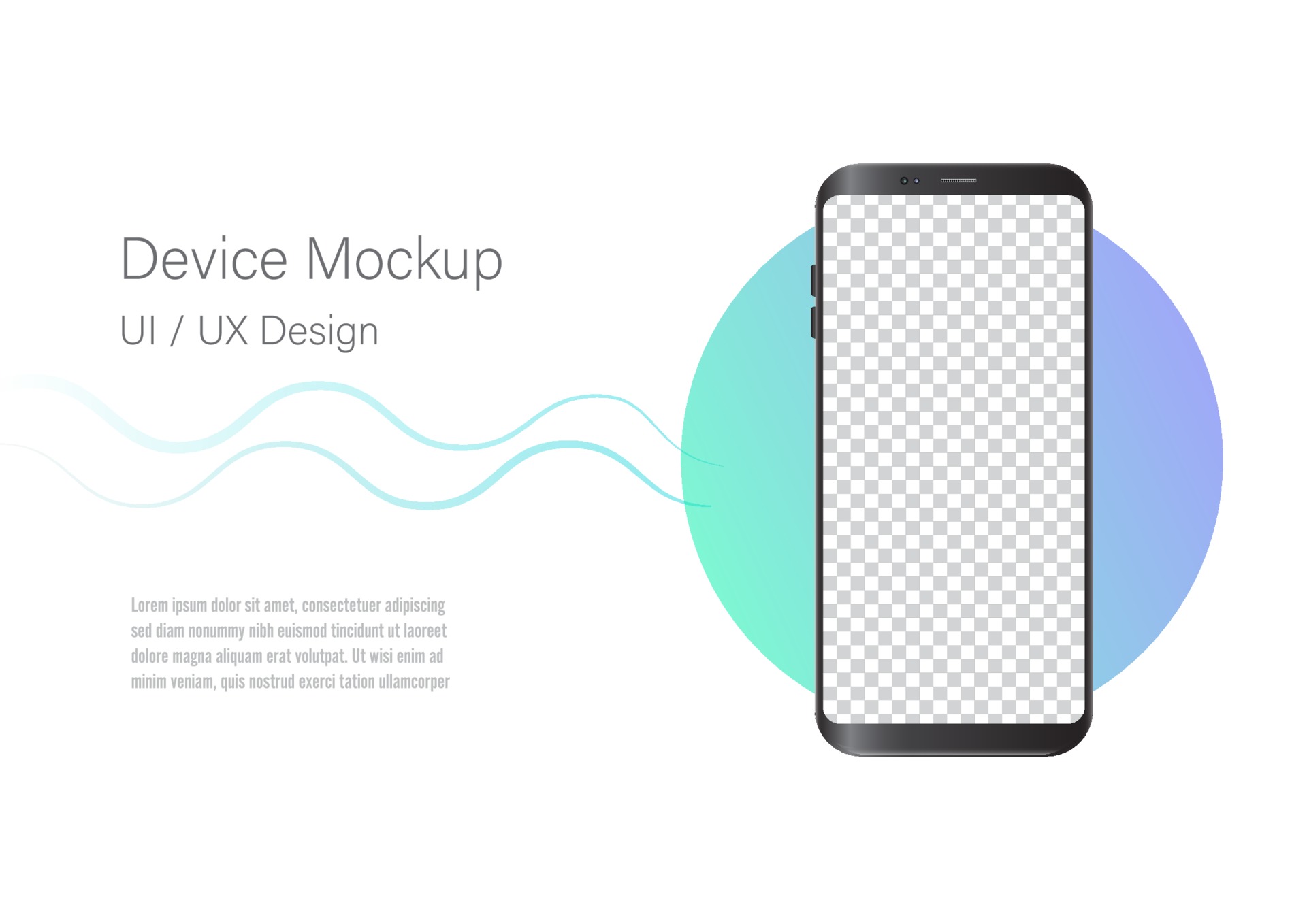Download New Realistic Mobile Black With Blank Screen Phone Mockup Template For Infographics Or Presentation Ui Design Interface 2049823 Vector Art At Vecteezy