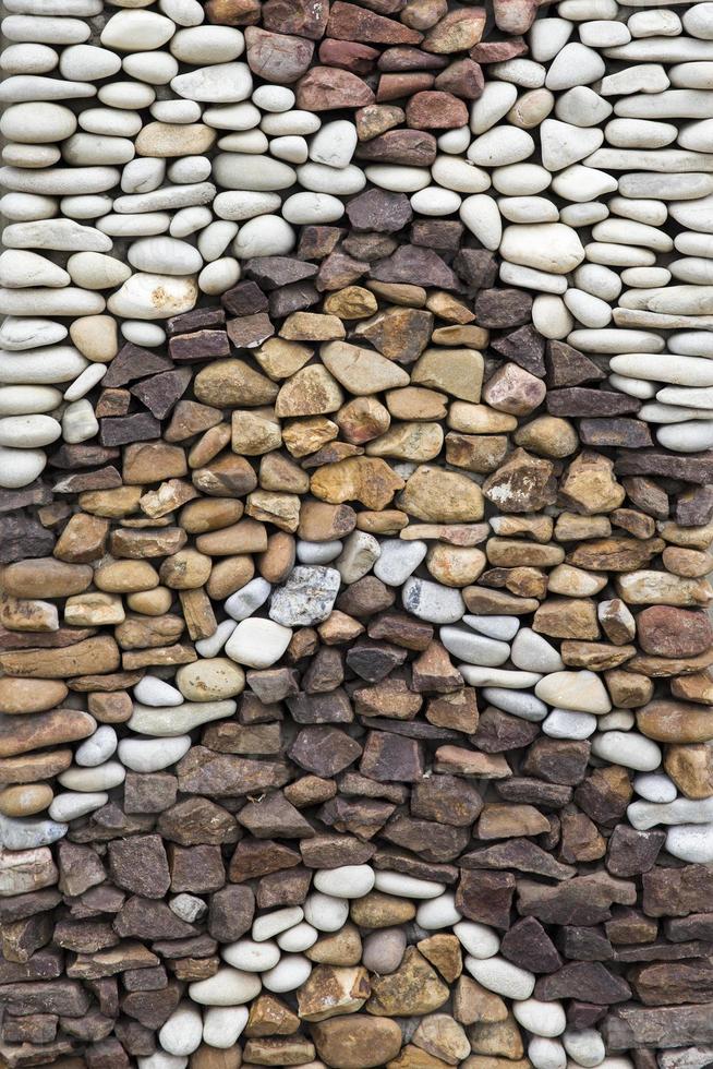 Pebbles stone road photo