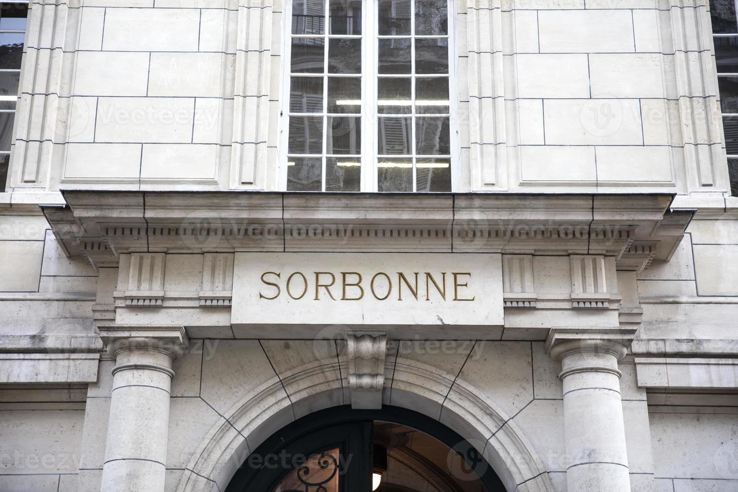 Sorbonne University in Paris, France photo