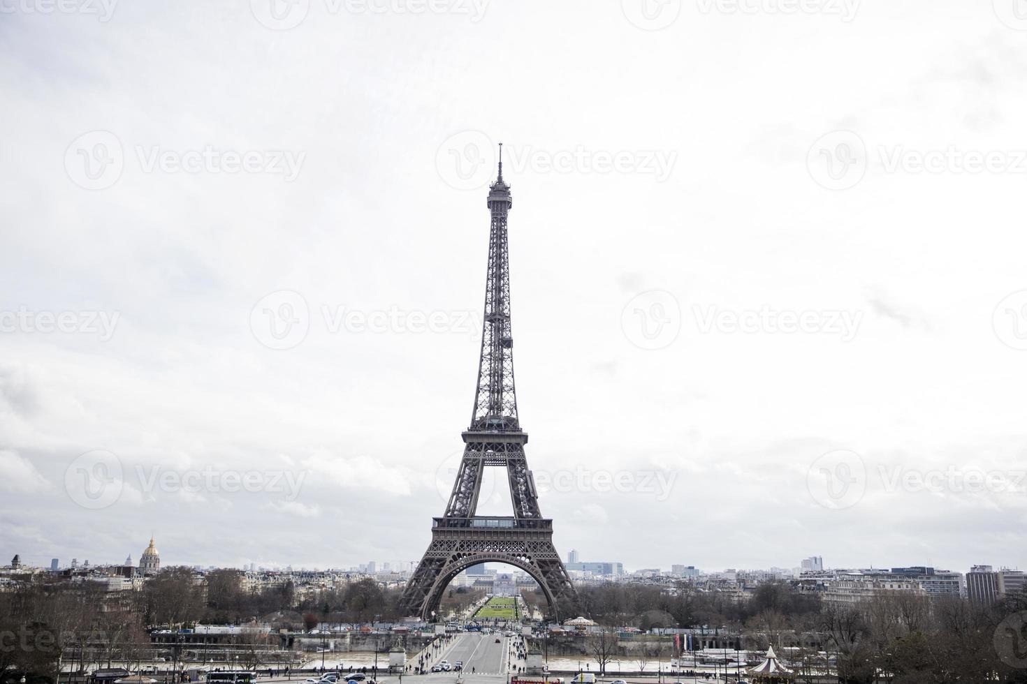 Eiffel tower in Paris, France photo