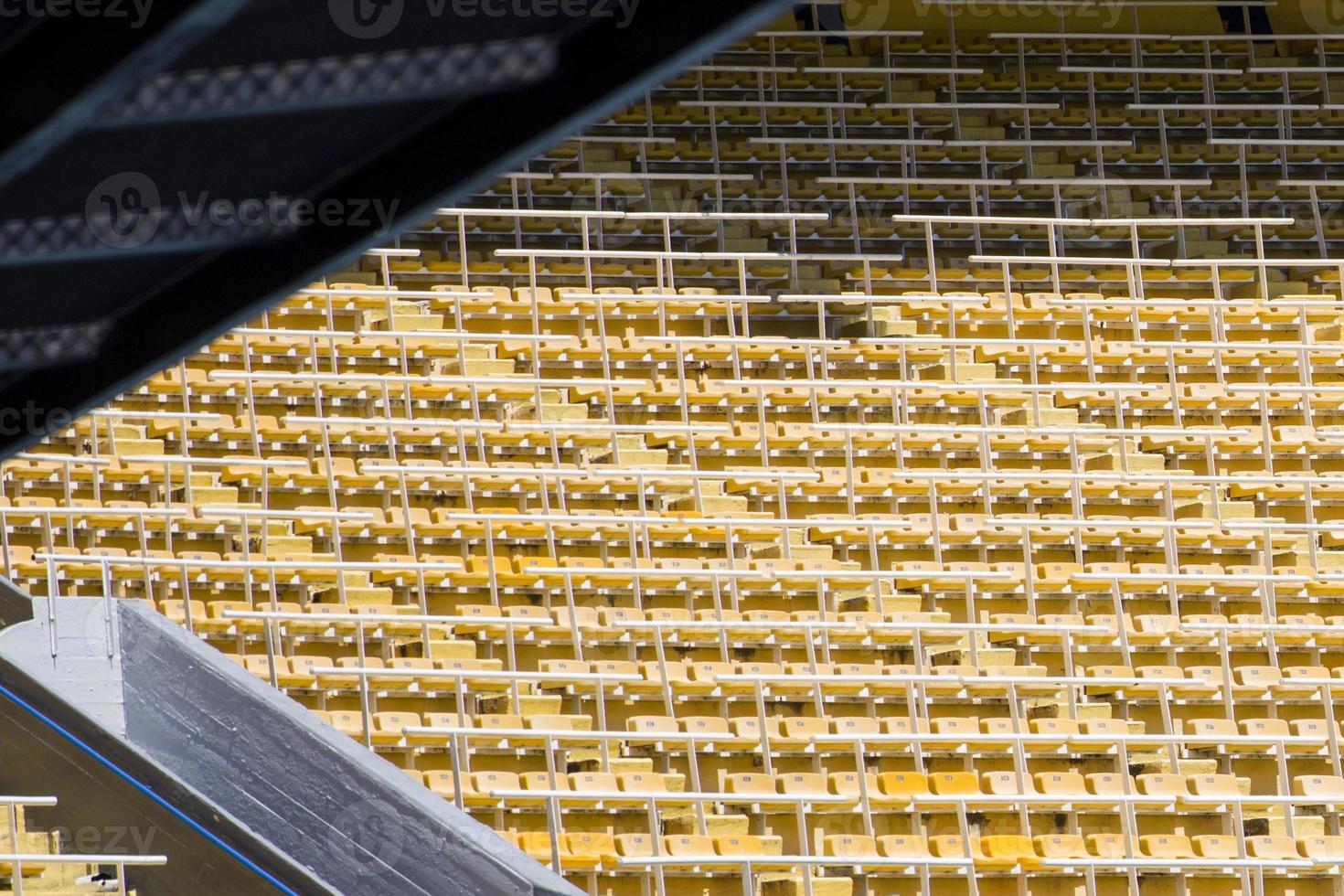 Detail of the football stadium photo