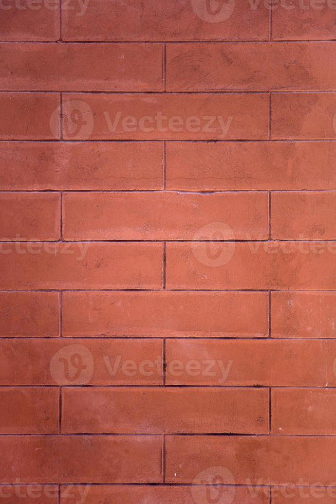 Red brick wall photo