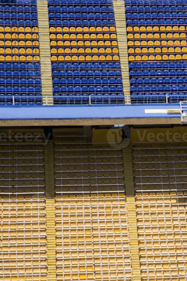 Detail of the football stadium photo