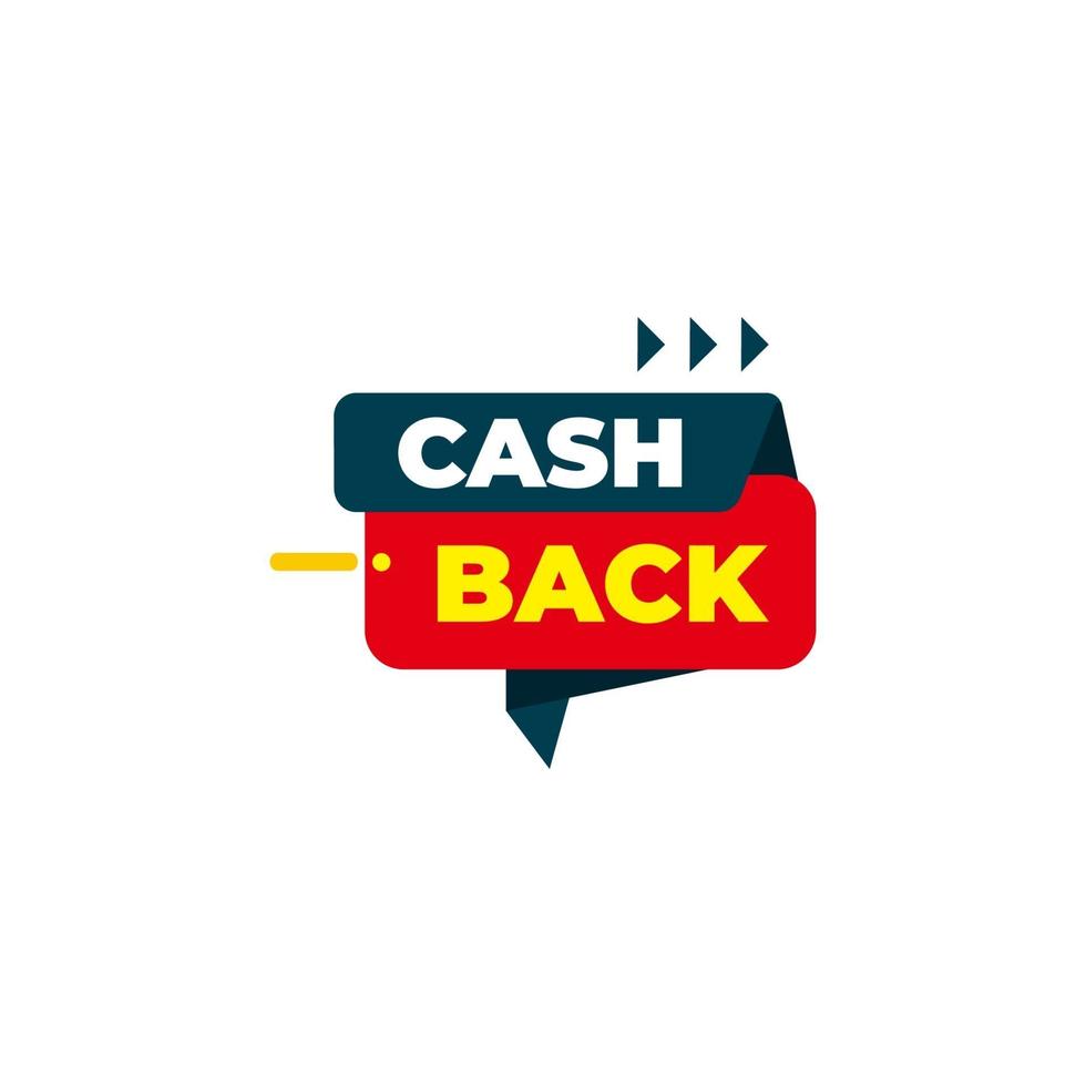 Cashback loyalty program concept. Credit or debit card with returned coins to bank account. Refund money service design. Bonus cash back symbol vector illustration