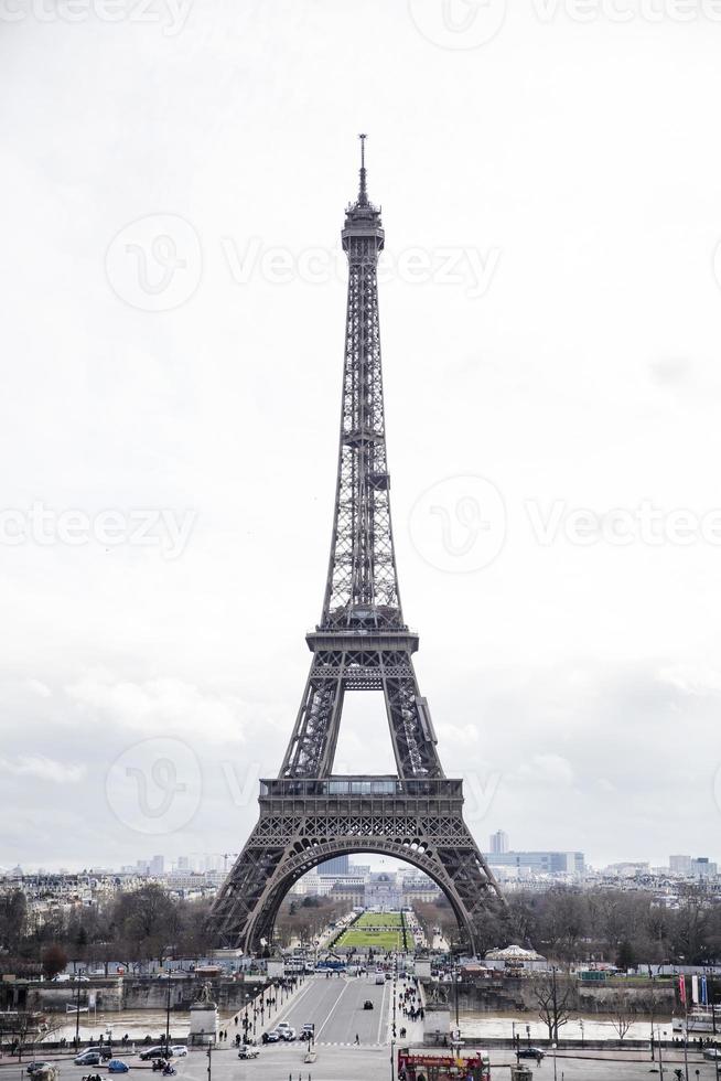 Eiffel tower in Paris, France photo