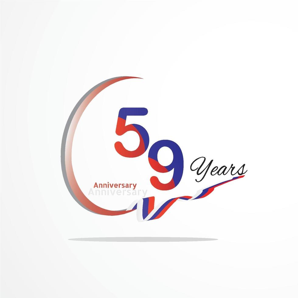 anniversary celebration logotype green and red colored. seventy eight years birthday logo on white background. vector