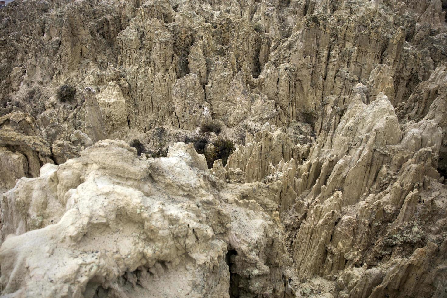 valle de la luna en bolivia foto