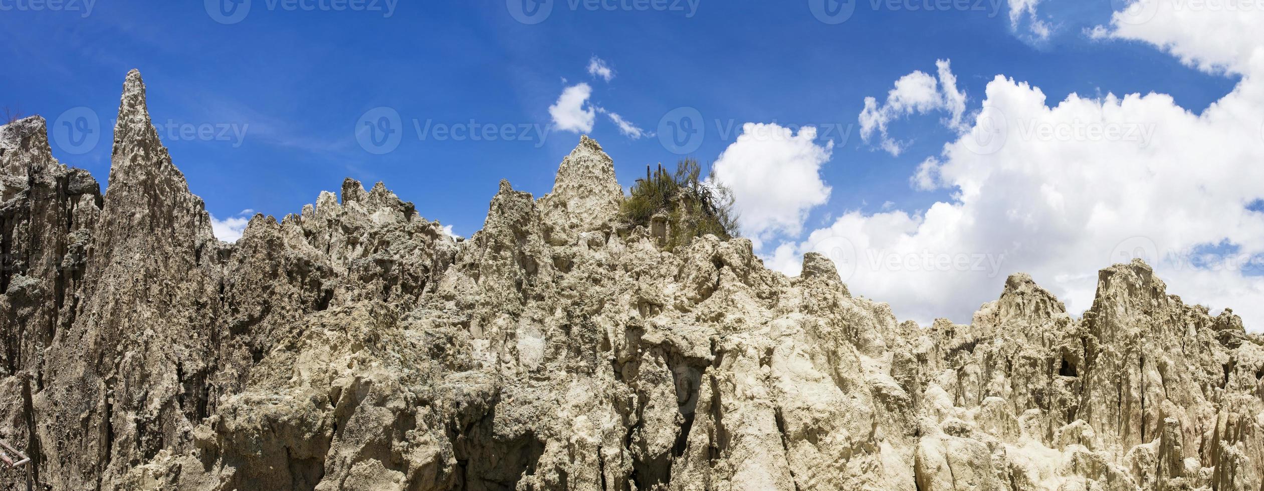 Valle de la luna in Bolivia photo