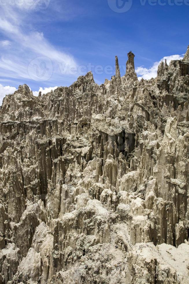 Valle de la luna in Bolivia photo