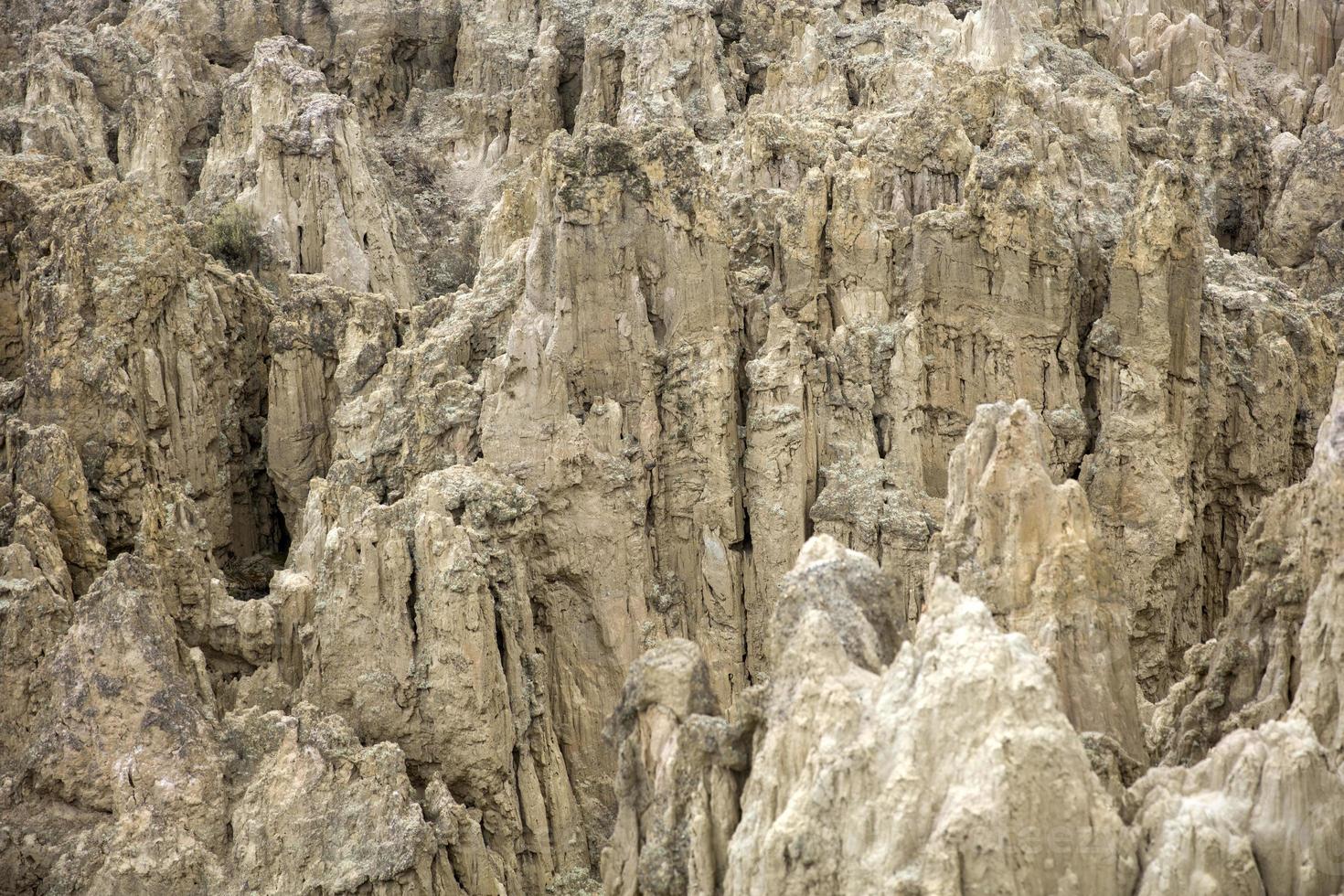 valle de la luna en bolivia foto