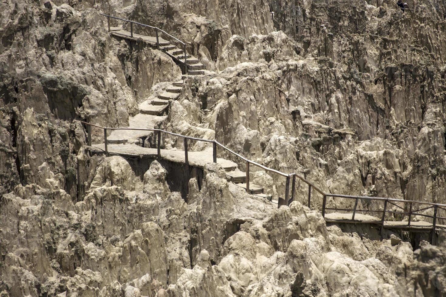 Valle de la luna in Bolivia photo