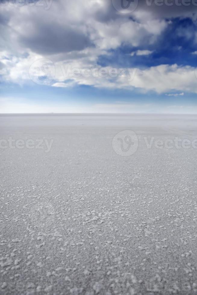 Salar de uyuni salt flat in Bolivia photo